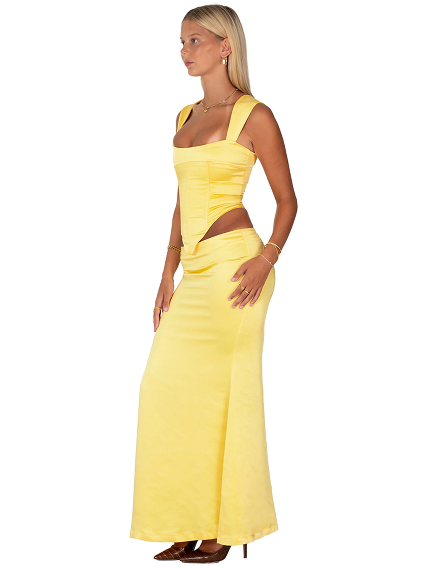 Valerie Maxi Set | Daffodil
