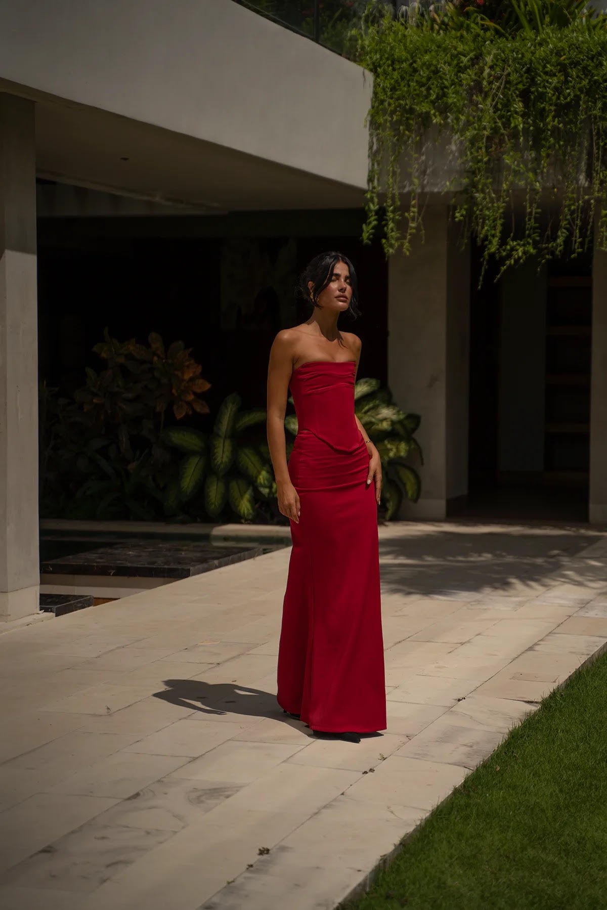 Louie gown | Wine